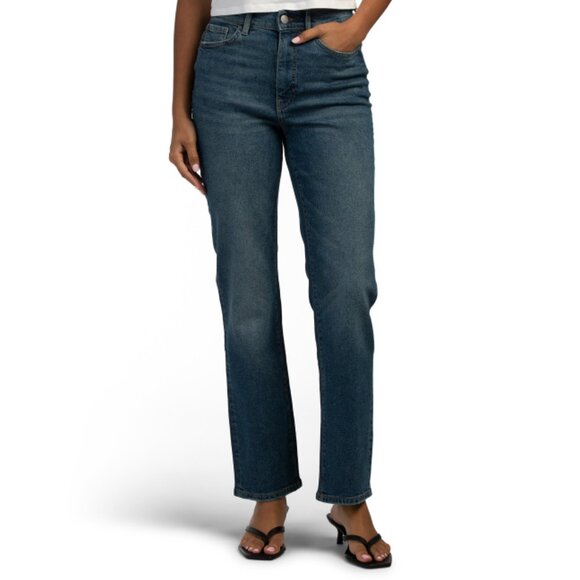 WARP + WEFT Streetwise Wash Straight Leg Jeans - Picture 1 of 2